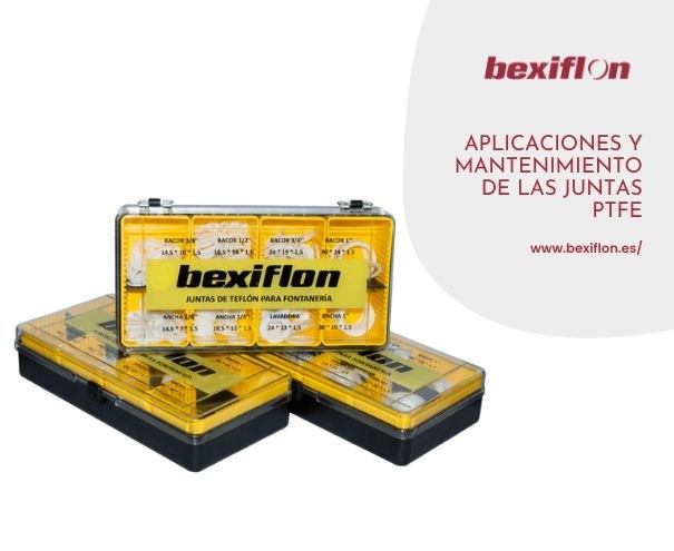 Aplicaciones y mantenimiento juntas PTFE