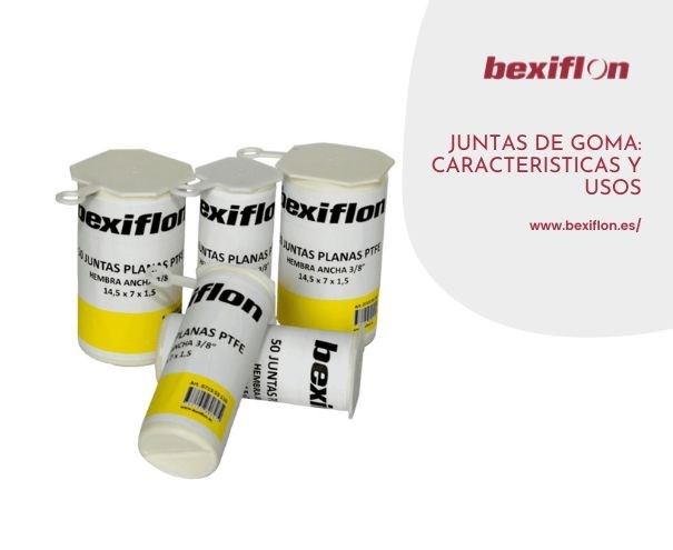Juntas de goma, características y usos
