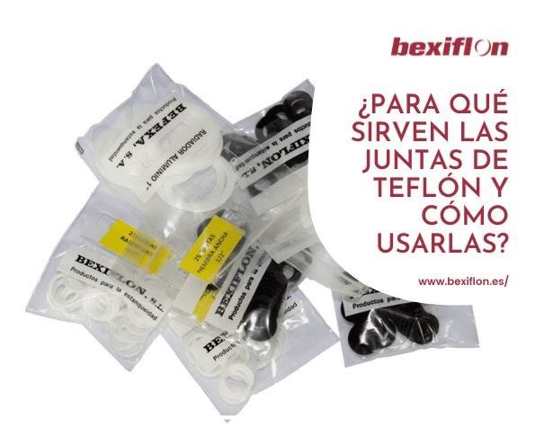 juntas de teflón usos y como ponerlas